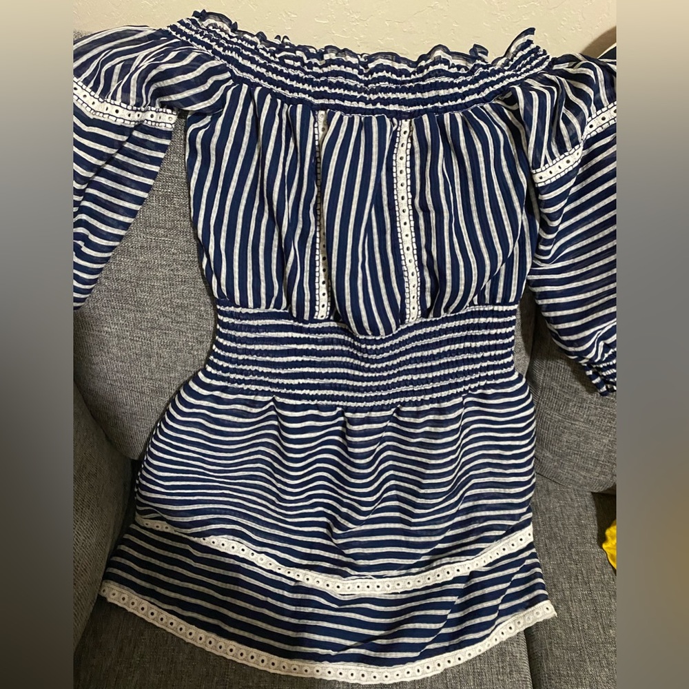 Parker navy dress